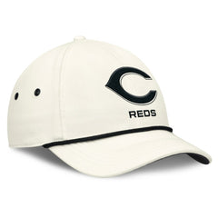 Stone Cincinnati Reds Nike Club Adjustable Hat