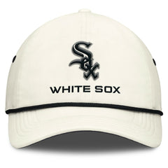 Stone Chicago White Sox Nike Club Adjustable Hat