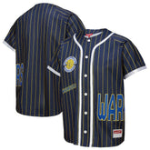 Mitchell & Ness Golden State Warriors x DANNIJO Women's Fashion Baseball Jersey sale