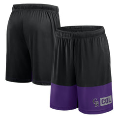 Black Colorado Rockies Fanatics Best of the Best Shorts