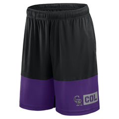 Black Colorado Rockies Fanatics Best of the Best Shorts