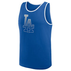 Royal Los Angeles Dodgers Logo Athletic Unmatched Success Tank Top