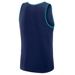 Navy Seattle Mariners Logo Athletic Unmatched Success Tank Top