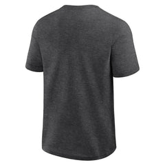 Heather Charcoal San Francisco Giants Logo Athletic Top Notch T-Shirt