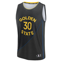 Fanatics Stephen Curry Golden State Warriors Youth Fast Break Replica Player Jersey sale