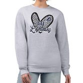 NHL Tampa Bay Lightning G-III 4Her by Carl Banks Women's Animal Print Heart Fleece Pullover Sweatshirt