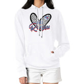 NHL New York Rangers G-III 4Her by Carl Banks Women's Animal Print Heart Fleece Pullover Hoodie
