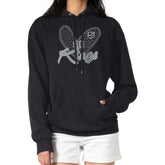 NHL Los Angeles Kings G-III 4Her by Carl Banks Women's Animal Print Heart Fleece Pullover Hoodie