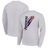 NHL Florida Panthers Starter Color Scratch Pullover Sweatshirt