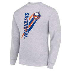 NHL New York Islanders Starter Color Scratch Pullover Sweatshirt