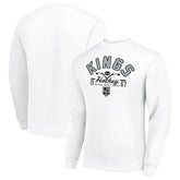 NHL Los Angeles Kings Starter Stick And Puck Logo Fleece Pullover Sweatshirt