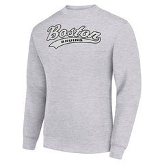 NHL Boston Bruins Starter Tailsweep City Pullover Sweatshirt