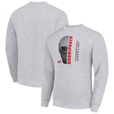 NHL Carolina Hurricanes Starter Half Helmet Team Logo Pullover Sweatshirt