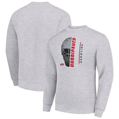 NHL Carolina Hurricanes Starter Half Helmet Team Logo Pullover Sweatshirt