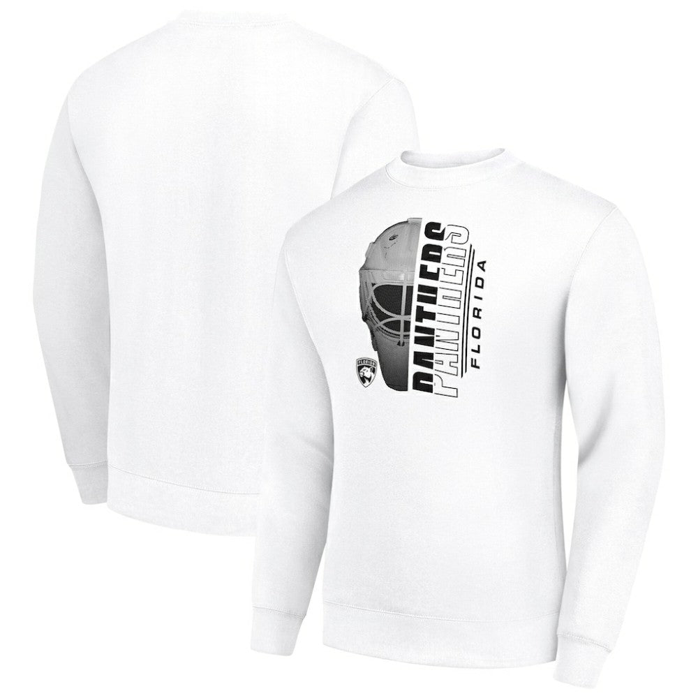 NHL Florida Panthers Starter Half Helmet Team Logo Pullover Sweatshirt