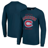 NHL Montreal Canadiens Starter Logo Long Sleeve T-Shirt