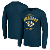 NHL Nashville Predators Starter Logo Long Sleeve T-Shirt