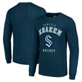 NHL Seattle Kraken Starter Logo Long Sleeve T-Shirt