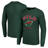 NHL Minnesota Wild Starter Logo Long Sleeve T-Shirt