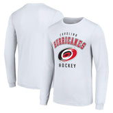 NHL Carolina Hurricanes Starter Logo Long Sleeve T-Shirt