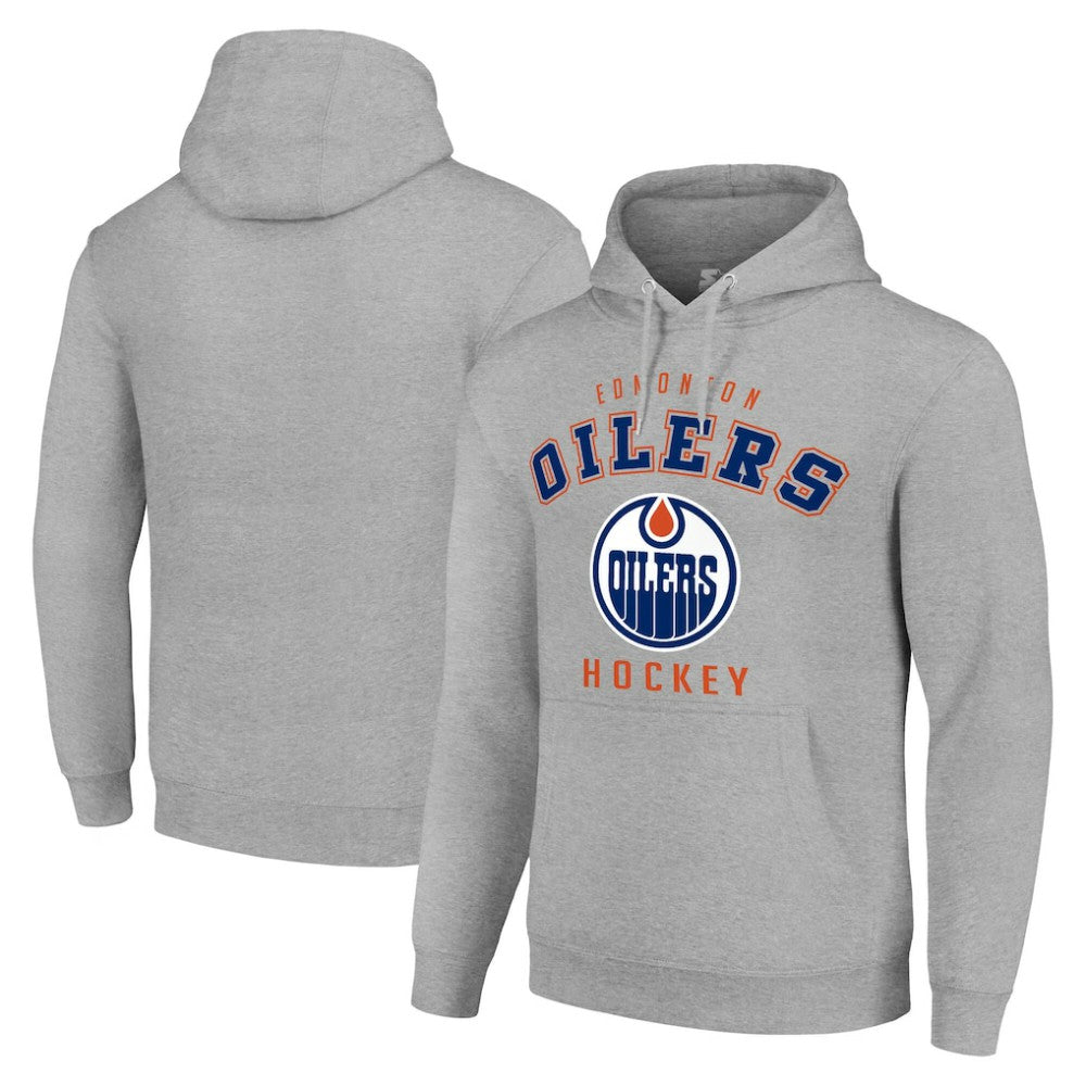 NHL Edmonton Oilers Starter Logo Pullover Hoodie