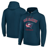 NHL Columbus Blue Jackets Starter Logo Pullover Hoodie