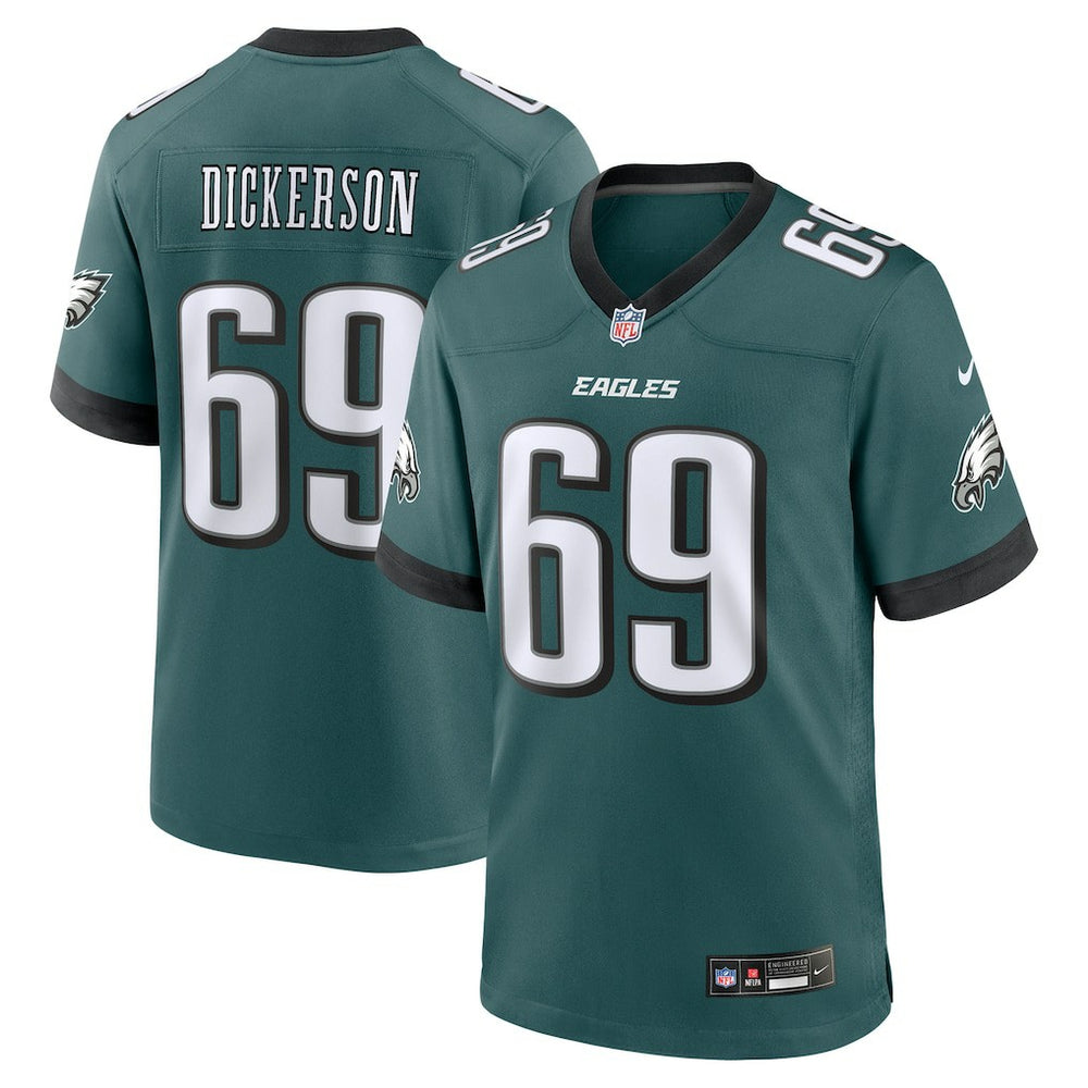 Landon Dickerson Team Game Jersey - Philadelphia Eagles Jerseys