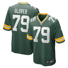 Travis Glover Game Jersey - Green Bay Packers Jerseys