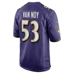 Kyle Van Noy Team Game Jersey - Baltimore Ravens Jerseys