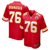 Kingsley Suamataia Game Jersey - Kansas City Chiefs Jerseys
