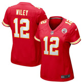 Jared Wiley Women's Game Jersey - Kansas City Chiefs Jerseys