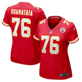 Kingsley Suamataia Women's Game Jersey - Kansas City Chiefs Jerseys