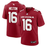 Max Melton Team Game Jersey - Arizona Cardinals Jerseys