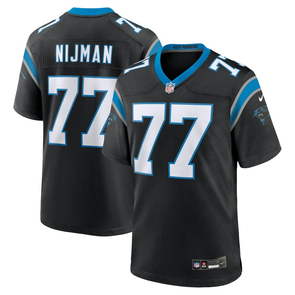 Yosh Nijman Game Jersey - Carolina Panthers Jerseys