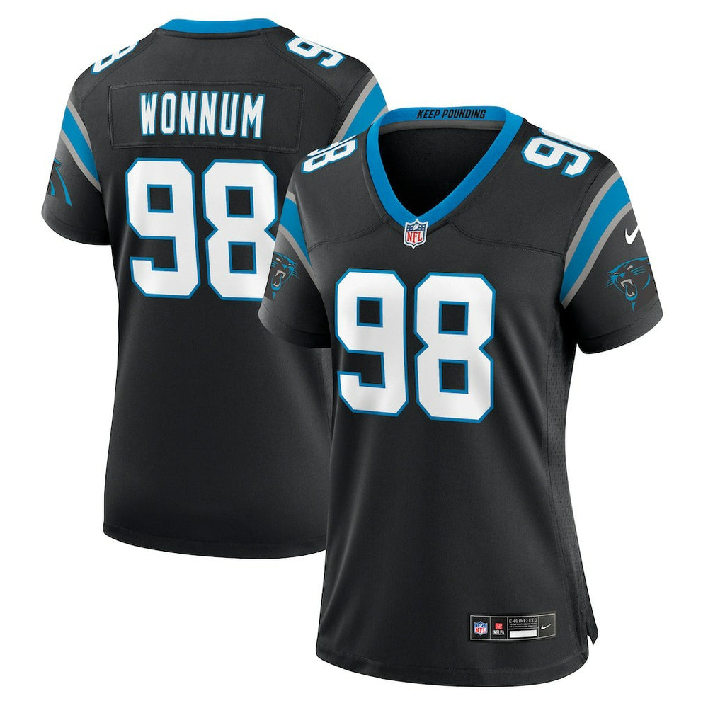 D.J. Wonnum Women's Game Jersey - Carolina Panthers Jerseys