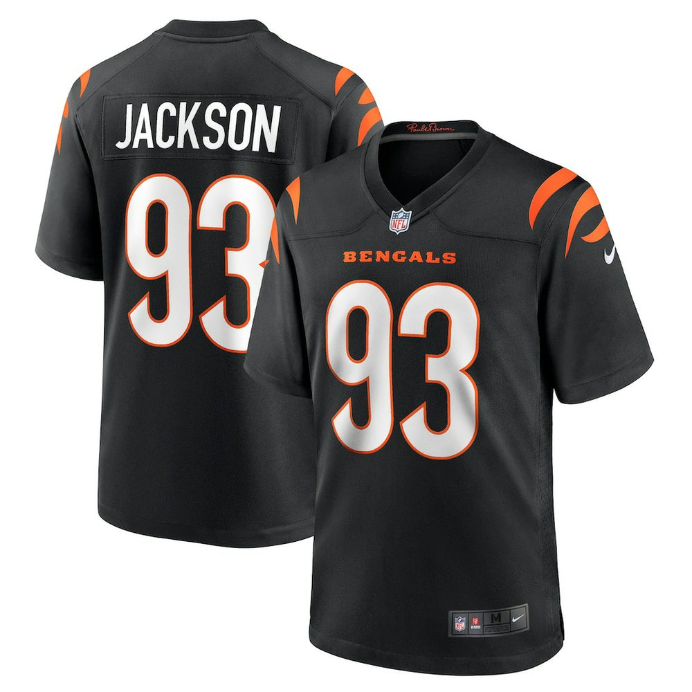 McKinnley Jackson Game Jersey - Cincinnati Bengals Jerseys
