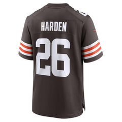 Myles Harden Team Game Jersey - Cleveland Browns Jerseys