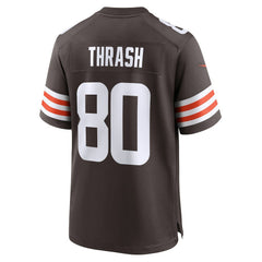 Jamari Thrash Team Game Jersey - Cleveland Browns Jerseys