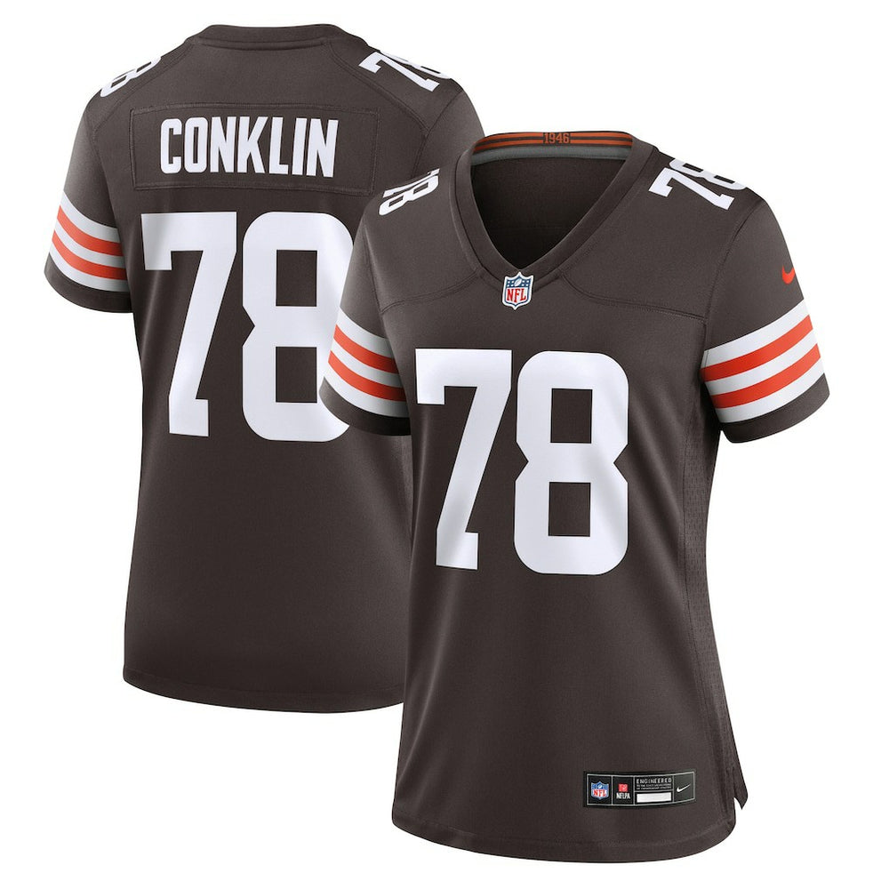 Jack Conklin Women's Game Jersey - Cleveland Browns Jerseys