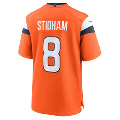 Jarrett Stidham Team Game Jersey - Denver Broncos Jerseys