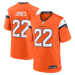 Brandon Jones Team Game Jersey - Denver Broncos Jerseys
