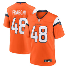 Mitchell Fraboni Team Game Jersey - Denver Broncos Jerseys