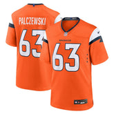 Alex Palczewski Team Game Jersey - Denver Broncos Jerseys