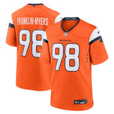 John Franklin-Myers Team Game Jersey - Denver Broncos Jerseys