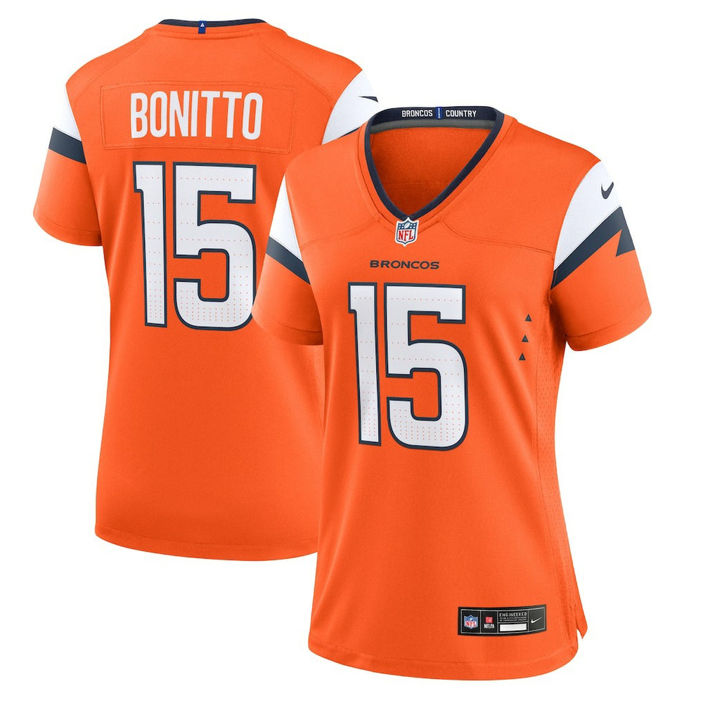 Nik Bonitto Women's Team Game Jersey - Denver Broncos Jerseys