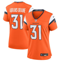 Kris Abrams-Draine Women's Team Game Jersey - Denver Broncos Jerseys