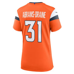 Kris Abrams-Draine Women's Team Game Jersey - Denver Broncos Jerseys