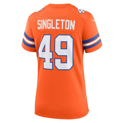 Alex Singleton Women's Alternate Game Jersey - Denver Broncos Jerseys