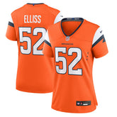Jonah Elliss Women's Team Game Jersey - Denver Broncos Jerseys