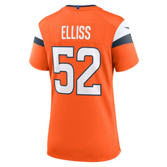 Jonah Elliss Women's Team Game Jersey - Denver Broncos Jerseys
